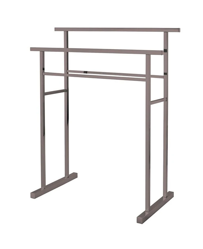 Kingston Brass Pedestal Steel Construction Towel Rack 1 Kingston Brass Pedestal Steel Construction Towel Rack