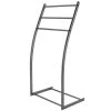 Kingston Brass Modern Pedestal Steel Construction Towel Rack