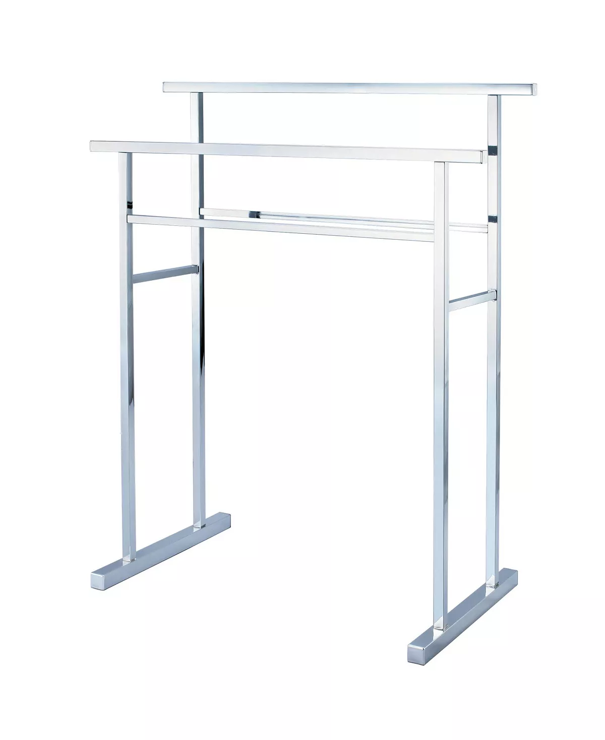 Kingston Brass Pedestal Steel Construction Towel Rack 3 Kingston Brass Pedestal Steel Construction Towel Rack - Image 3