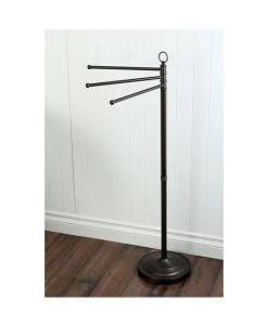 Kingston Brass Vintage Pedestal Towel Bar -Hotel Collection Shop 14771590 fpx