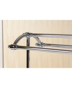 Kingston Brass Pedestal Towel Rack In Polished Chrome -Hotel Collection Shop 14771612 fpx