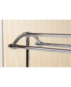 Kingston Brass Vintage Pedestal Towel Rack In Polished Chrome -Hotel Collection Shop 14771619 fpx