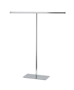 Kingston Brass Claremont T-Shape Towel Rack In Polished Chrome