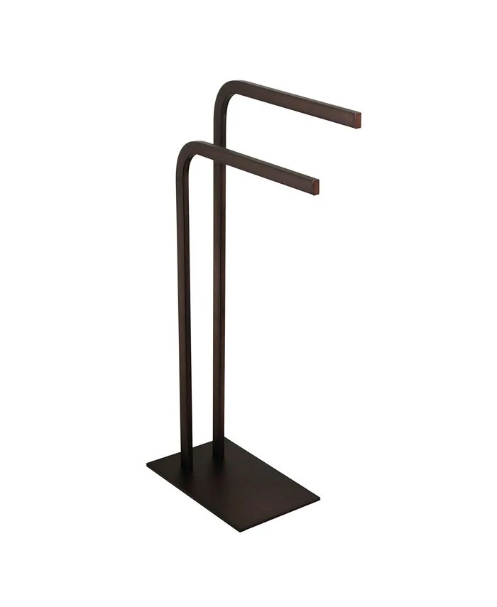 Kingston Brass Pedestal Dual Towel Rack 1 Kingston Brass Pedestal Dual Towel Rack