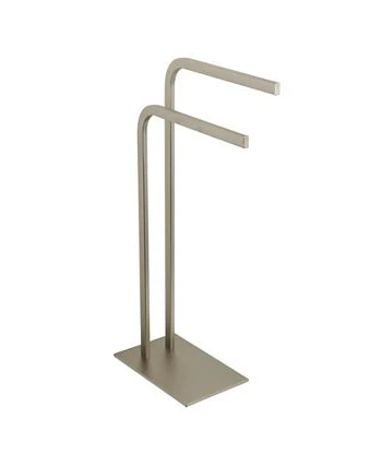 Kingston Brass Pedestal Dual Towel Rack 6 Kingston Brass Pedestal Dual Towel Rack - Image 6