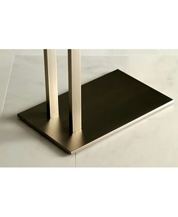 Kingston Brass Pedestal Dual Towel Rack 8 Kingston Brass Pedestal Dual Towel Rack - Image 8