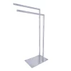 Kingston Brass Pedestal Dual Towel Rack In Polished Chrome