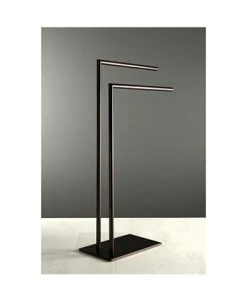 Kingston Brass Pedestal Dual Towel Rack -Hotel Collection Shop 14771733 fpx