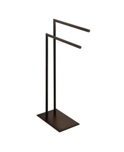 Kingston Brass Pedestal Dual Towel Rack