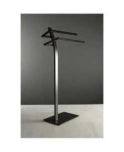 Kingston Brass Pedestal Dual Towel Rack -Hotel Collection Shop 14771808 fpx