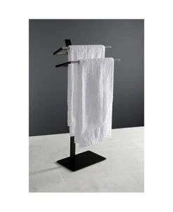 Kingston Brass Pedestal Dual Towel Rack -Hotel Collection Shop 14771814 fpx