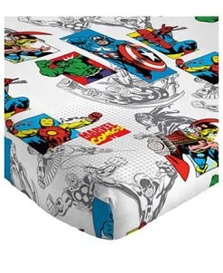 Marvel Avengers 3-Piece Twin Sheet Set -Hotel Collection Shop 15421112 fpx