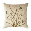 Michael Aram Iris Embroidered Velvet Decorative Pillow 18 X 18