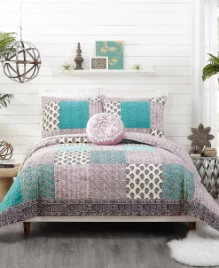 Jessica Simpson Numbra Patchwork King Sham -Hotel Collection Shop 17362187 fpx