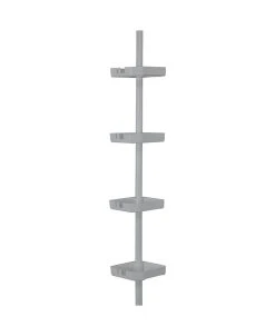 Bath Bliss 4 Tier Tension Corner Shower Organizer Caddy