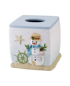 Avanti Coastal Snowman Tissue Cover