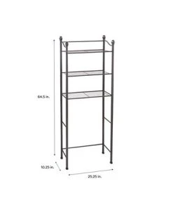 Neu Home 3 Tier Over The Toilet Space Saver 15 Neu Home 3 Tier Over The Toilet Space Saver -Hotel Collection Shop 18269352 fpx