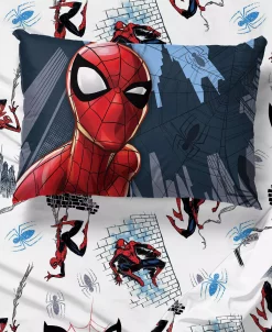 Spider-Man Man Crawl Twin Sheet Set, 3 Pieces 6 Spider-Man Man Crawl Twin Sheet Set, 3 Pieces -Hotel Collection Shop 18624963 fpx