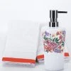 Indecor Home 3-Pc. Floral Bath Set