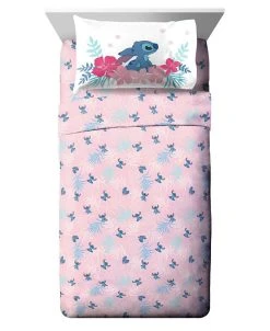 Lilo Stitch Paradise Dream 3 Piece Sheet Set, Twin