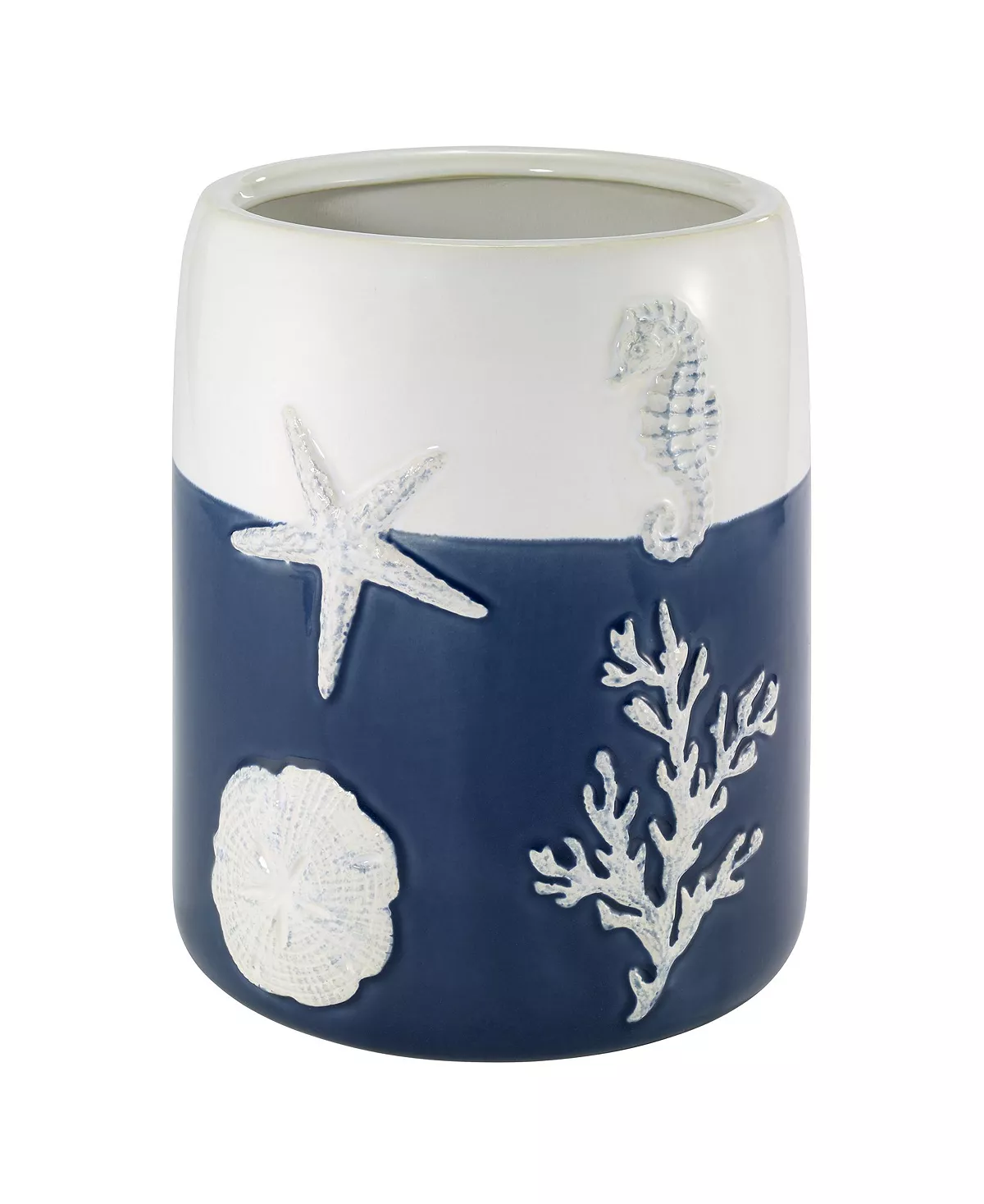 Avanti Batik Coastal Wastebasket 1 Avanti Batik Coastal Wastebasket