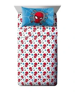 Spider-Man Burst Full Sheet Set, 4 Pieces 9 Spider-Man Burst Full Sheet Set, 4 Pieces -Hotel Collection Shop 19354543 fpx