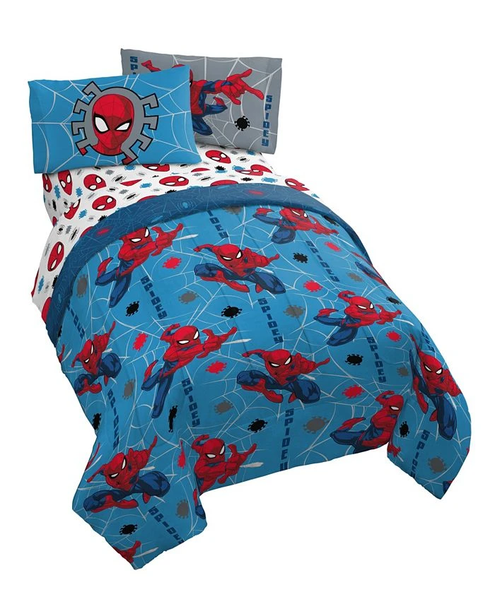 Spider-Man Burst Full Sheet Set, 4 Pieces 1 Spider-Man Burst Full Sheet Set, 4 Pieces