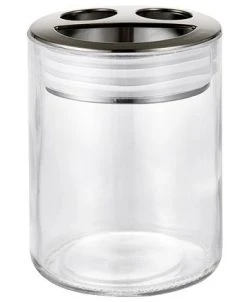 Seventh Studio Phere 3 Piece Glass Accessory Set 7 Seventh Studio Phere 3 Piece Glass Accessory Set -Hotel Collection Shop 19729564 fpx