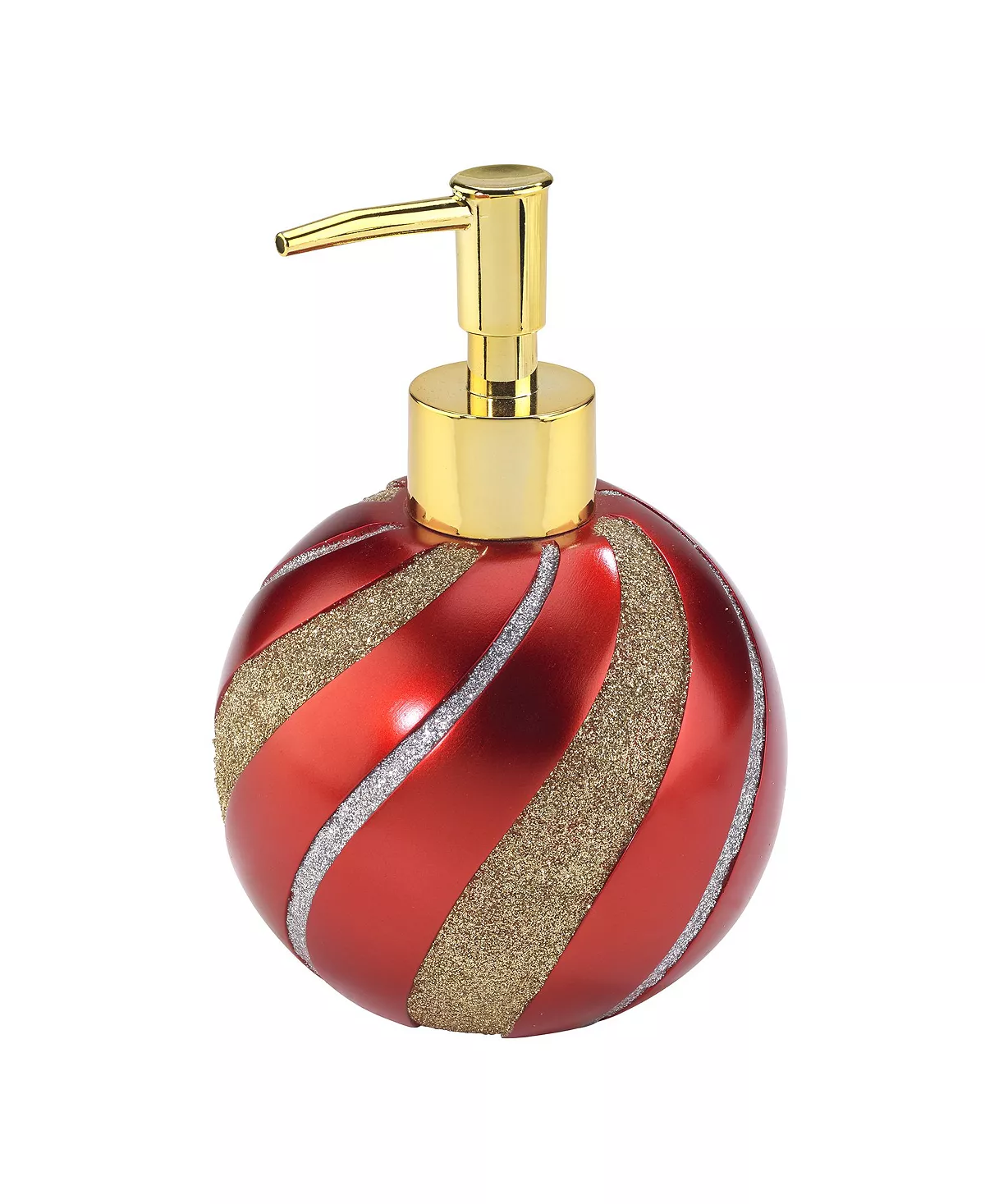 Avanti Red Ornament Lotion, Soap, Sanitizer Dispenser 1 Avanti Red Ornament Lotion, Soap, Sanitizer Dispenser