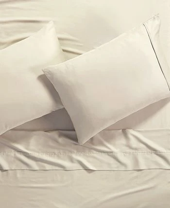 Anne Klein Reverie Cotton Under 200-Thread Count 4 Piece California King Solid Sheet Set 3 Anne Klein Reverie Cotton Under 200-Thread Count 4 Piece California King Solid Sheet Set - Image 3