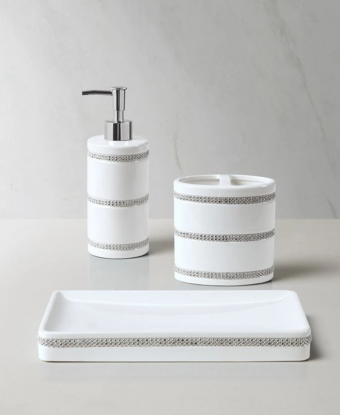 Décor Studio Elizabeth 3-Pc. Bath Accessory Set 1 Décor Studio Elizabeth 3-Pc. Bath Accessory Set