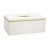 Classic Touch Decorative Tissue Holder Rim Design, 10 X 4