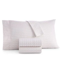 Charter Club Southwest Geometric Cotton 550-Thread Count Sheet Sets, Created For Macy's