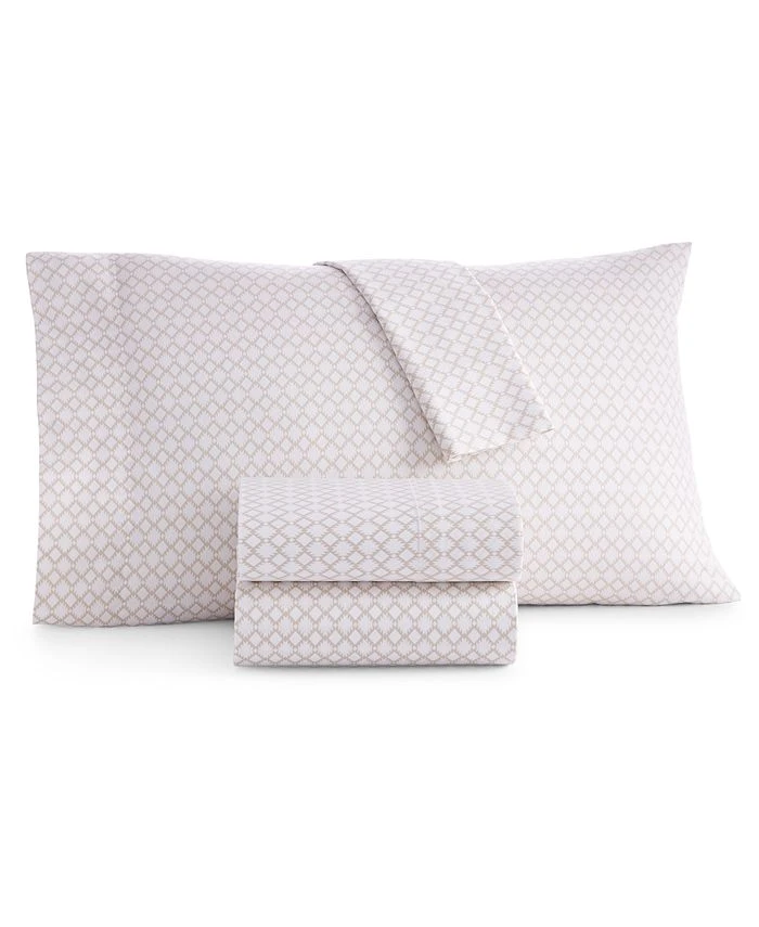 Charter Club Southwest Geometric Cotton 550-Thread Count 4-Pc. Full Sheet Set, Created For Macy's 1 Charter Club Southwest Geometric Cotton 550-Thread Count 4-Pc. Full Sheet Set, Created For Macy's