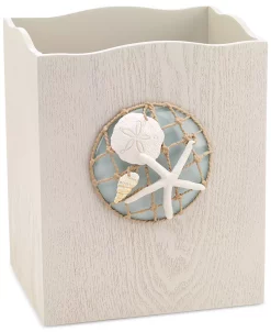 Avanti Seaglass Wastebasket