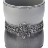 Avanti Braided Medallion Granite Wastebasket